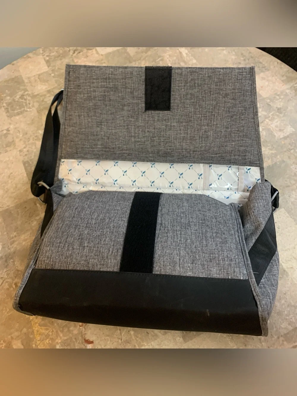 Young Living Rep Messenger Briefcase Bag Messenger Tote Stains